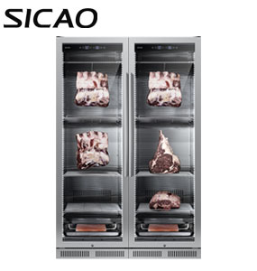 Frigorifero refrigeratore per invecchiamento a secco con display combinato da 760 litri, 2 pezzi